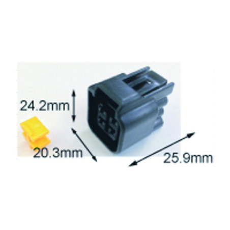 Conectores hembra hermético TOURMAX (5 uds) tipo 090 (FRW)