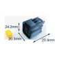 TOURMAX Electrical Female Coupler Waterproof Type 090 (FRW)