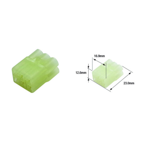 TOURMAX Electrical Male Coupler Waterproof Type 090 (FRSH) - ETP-110
