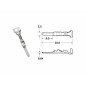 BIHR Klemme weiblich Model 090 SMTO Ø 0,85 mm²/1,25 mm² - 50 Stück - 1101A0006 BIHR Klemme weiblich Model 090 SMTO Ø 0,85 mm²/1,25 mm² - 50 Stück - 1101A0006