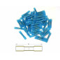 Conector punta-punta termorretráctil BIHR Ø1,5/2,5mm² - 50 uds transparente azul Conector punta-punta termorretráctil BIHR Ø1,5/2,5mm² - 50 uds transparente azul