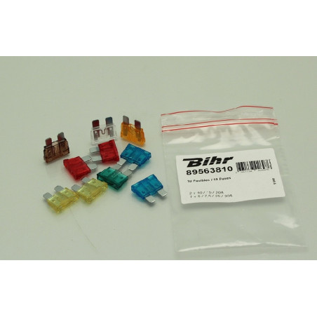 Mini-fusibles BIHR 10pcs TECNIUM