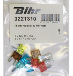 TECNIUM Mini-fuses Set 10pc