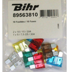 BIHR Fuses Set 10pc