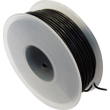 Cable eléctrico BIHR 1mm² - 25m - Negro