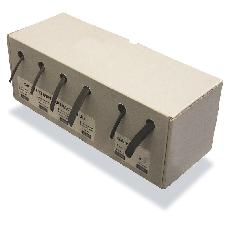 BIHR Reel of Heat-shrinkable Tubes Ø3,2mm to 19mm