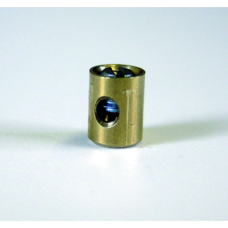 VENHILL Solderless Barrel Nipple - BRASS 5,5X7,2MM