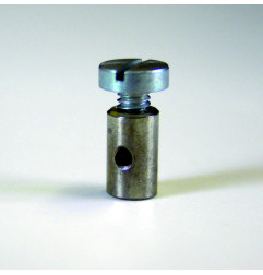 VENHILL Solderless Barrel Nipple - ZINC 6X10MM