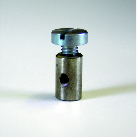 VENHILL Solderless Barrel Nipple - ZINC 6X10MM