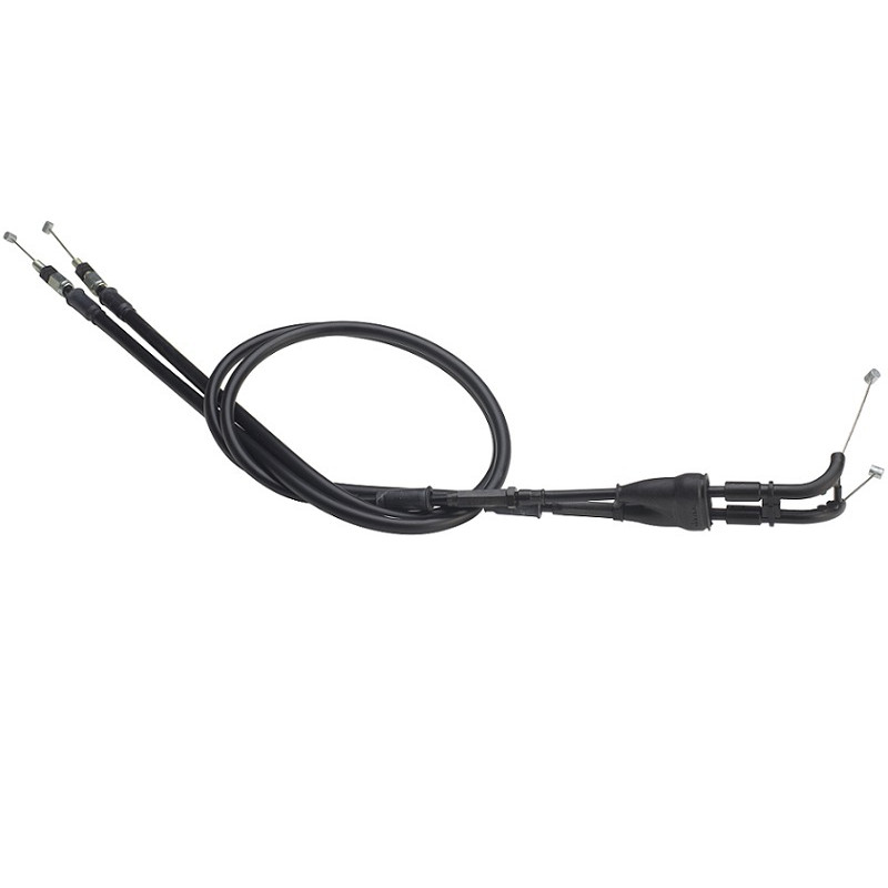 Jeu de câbles aller/retour pour poignée DOMINO MX pour KAWASAKI KX 450, KXF 250, KXF 450 de 2009 à 2020