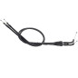 Jeu de câbles aller/retour pour poignée DOMINO MX pour KAWASAKI KX 450, KXF 250, KXF 450 de 2009 à 2020