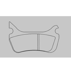 Plaquettes de frein BERINGER Enduro métal fritté