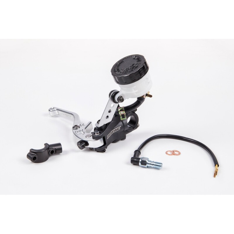 Ø16 brake master cylinder, road, fold-up lever with reservoir BRAKING