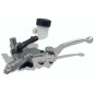 Maître-cylindre sport d'embrayage Ø14 argent NISSIN Maître-cylindre sport d'embrayage Ø14 argent NISSIN