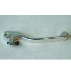 BIHR Front Brake Lever OE Type Aluminium Forged Polished for GAS GAS EC 200, HONDA CRF 150, BETA RR 350 and KAWASAKI KDX 200