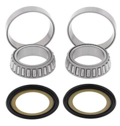 Kit rodamientos de columna de dirección ALL BALLS para APRILIA ETV 1000 CAPONORD, KAWASAKI KLR 650 y HONDA CRF 300 L