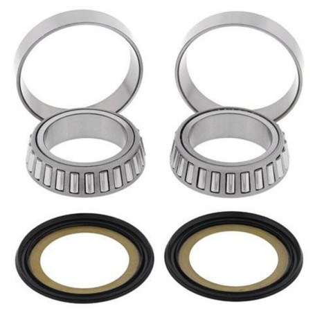 Kit rodamientos de columna de dirección ALL BALLS para APRILIA ETV 1000 CAPONORD, KAWASAKI KLR 650 y HONDA CRF 300 L