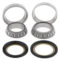 Kit roulements de colonne de direction ALL BALLS pour KAWASAKI KD 80, KE 100, KLX 110, KX 60 et SUZUKI DRZ 110, RM 60