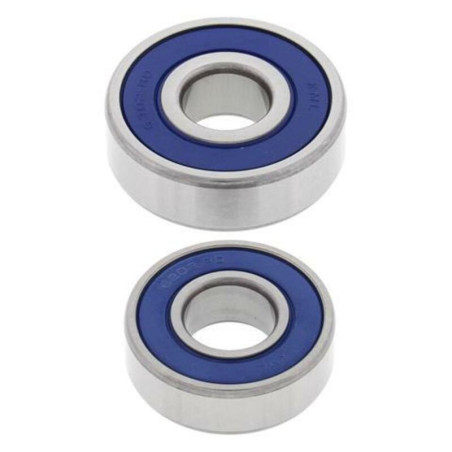 Kit roulements de roue ALL BALLS pour SUZUKI DR 100, DR 125 S, DR 125 SE, DR 200 SE, DS 100 et KAWASAKI KX 250 de 1974 à 2009