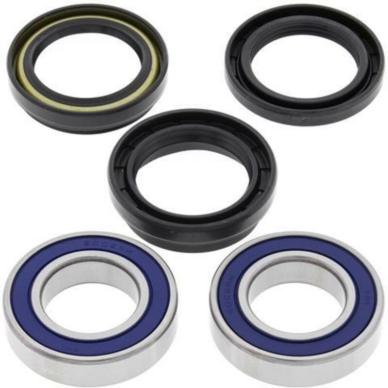 Kit rodamientos de rueda ALL BALLS para YAMAHA YFM 350 WOLVERINE 2WD, SUZUKI LT-A 400 KINGQUAD ASI 4WD y KYMCO MXU 500