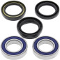 Kit rodamientos de rueda ALL BALLS para YAMAHA YFM 350 WOLVERINE 2WD, SUZUKI LT-A 400 KINGQUAD ASI 4WD y KYMCO MXU 500