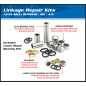 Kit de rodamientos, retenes y casquillos de bieleta ALL BALLS para KAWASAKI KX 125, KX 250 de 1993