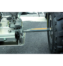 ART Axle +2'' ATV for ARCTIC CAT DVX 400, SUZUKI LTZ 400 and KAWASAKI KFX 400 2003-2008