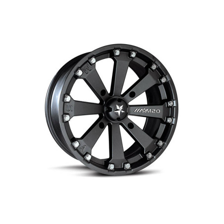 MSA WHEELS M20 Kore Utility Rim - Black 14x7 for YAMAHA, HONDA, SUZUKI and KAWASAKI 1989-2025