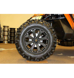 Llanta MSA WHEELS M20 Kore Utility - negro 14x7 para YAMAHA, HONDA, SUZUKI y KAWASAKI de 1989 a 2025