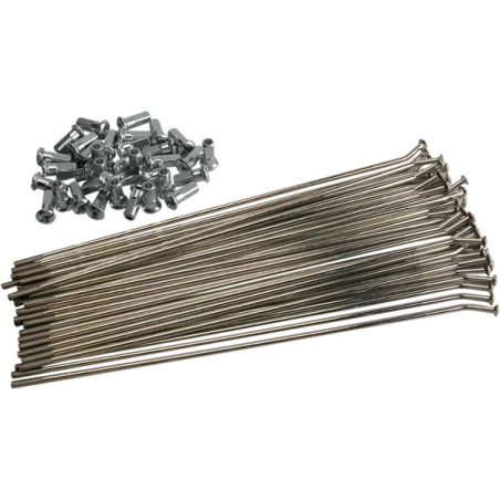 MOOSE -Coated Steel Spoke Set for BETA, SUZUKI EVO 125, EVO 200, and EVO 250 (1987–2026) — Part No. 1-20-411-S