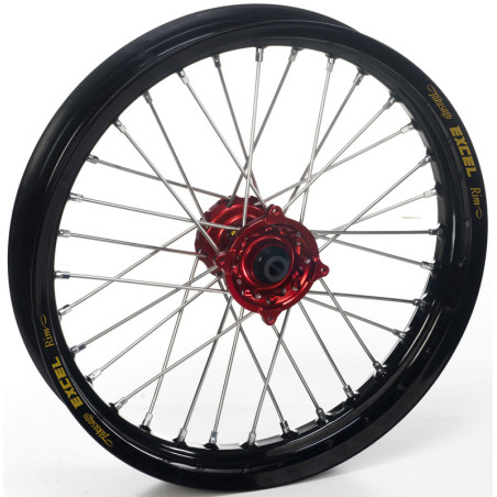 Pack ruedas completas delantera + trasera HAAN WHEELS 17x1,40 + 14x1,60 para HUSQVARNA TC 85 y KTM SX 85 de 2014 a 2019