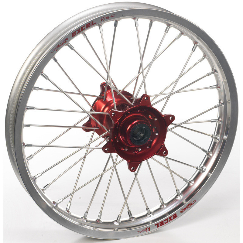 Pack ruedas completas delantera + trasera HAAN WHEELS 21x1,60 + 18x2,15 para BETA RE 125… y HONDA CR 125… de 1995 a 2017