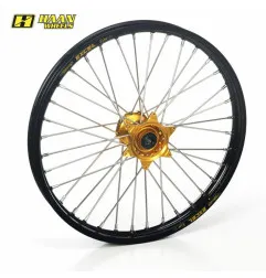 Komplettradsatz vorne + hinten HAAN WHEELS Tubeless 17x3,50 + 17x4,50 für SUZUKI RMZ 250, RMZ 450 2005-2019