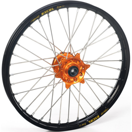 Front + rear complete wheel pack HAAN WHEELS Tubeless 21x2,15 + 18x4,25 for KTM ADVENTURE 790, ADVENTURE 890 2019-2024