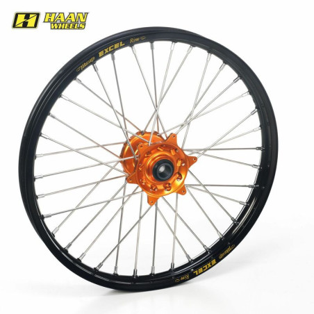 Front + rear complete wheel pack HAAN WHEELS 21x1,85 + 18x2,50 for KTM ADVENTURE 1190 2013-2016