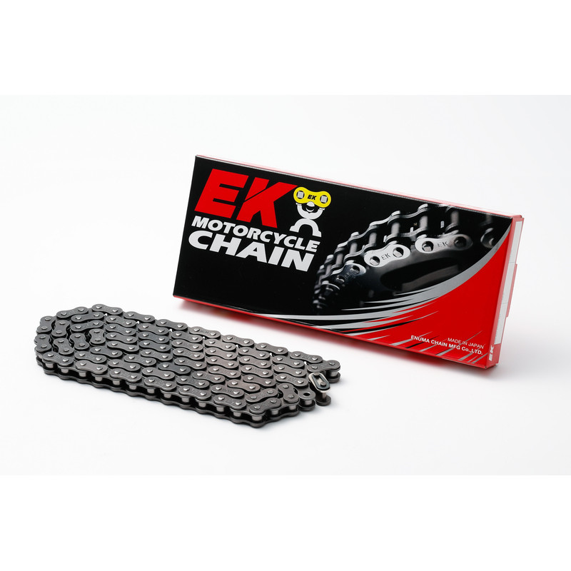 Cadena de transmisión EK CHAIN 420 SH - Sin retenes - Cierre tipo clip Cadena de transmisión EK CHAIN 420 SH - Sin retenes - Cierre tipo clip