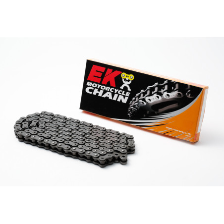 Cadena de transmisión EK CHAIN 520 H - Sin retenes - Cierre tipo clip