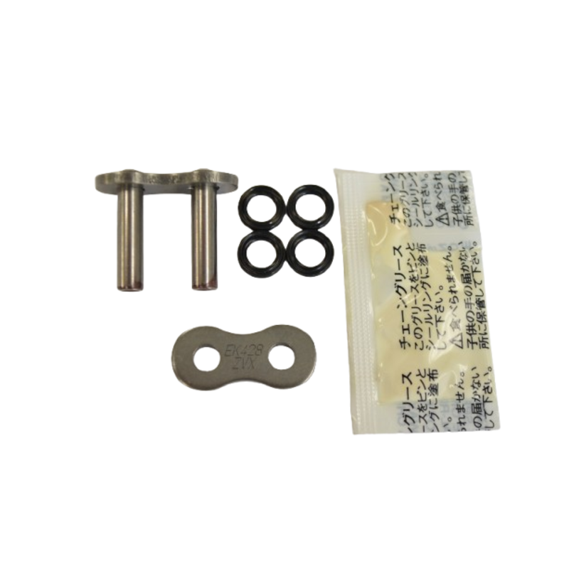 Attache de chaine EK CHAIN 428 ZVX - Joints Qx-Ring - attache à riveter