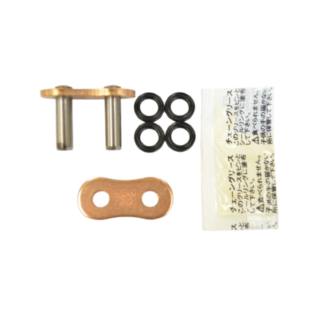 Attache de chaine EK CHAIN 520 ZVX3 - Joints Nx-Ring - attache à riveter - 520ZVX3-G/G MLJ