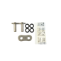 Attache de chaine EK CHAIN 520 ZVX3 - Joints Nx-Ring - attache à riveter - 520ZVX3-STL/STL MLJ Attache de chaine EK CHAIN 520 ZVX3 - Joints Nx-Ring - attache à riveter - 520ZVX3-STL/STL MLJ