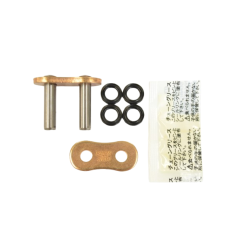 Attache de chaine EK CHAIN 530 ZVX3 - Joints Nx-Ring - attache à riveter - 530ZVX3-G/G MLJ