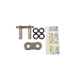 Enganche de cadena EK CHAIN 530 ZVX3 tipo remache - Retenes Nx-Ring - 530ZVX3-STL/STL MLJ