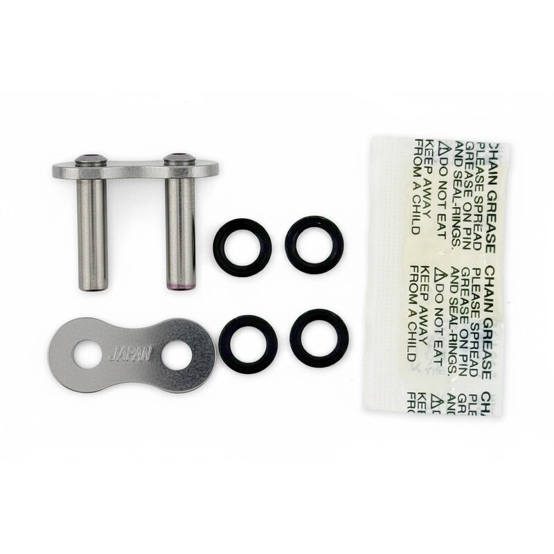 EK CHAIN 525 SRX2 Connecting Link - Qx-Ring - Rivet - 525SRX2-STL MLJ