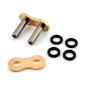 EK CHAIN 525 MVXZ2 Connecting Link - Qx-Ring - Rivet - 525MVXZ2-G/G MLJ