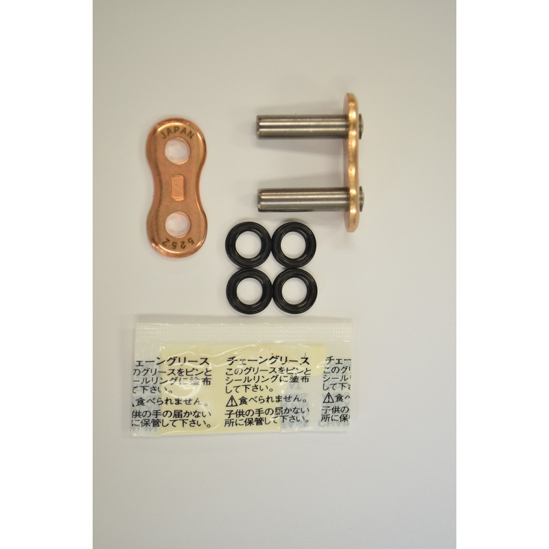 Attache de chaine EK CHAIN 525 Z/3D - Joints Qx2-Ring - attache à riveter