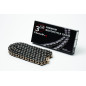 Cadena de transmisión EK CHAIN ThreeD® 525 ZN/3D - Retenes QX2-Ring - Cierre tipo remache Cadena de transmisión EK CHAIN ThreeD® 525 ZN/3D - Retenes QX2-Ring - Cierre tipo remache
