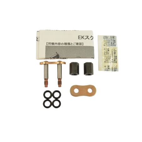 Attache de chaine EK CHAIN 525 MVXZ2 - Joints Qx-Ring - attache rapide à visser - 525MVXZ2-G/G SLJ