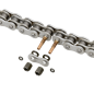 Attache de chaine EK CHAIN 520 SRX2 - Joints Qx-Ring - attache rapide à visser - 520SRX2-STL/STL SLJ