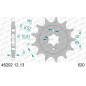Pignon acier AFAM 12 dents, pas 520 pour HUSQVARNA CR 125, WR 125 de 1990 à 1994 Pignon acier AFAM 12 dents, pas 520 pour HUSQVARNA CR 125, WR 125 de 1990 à 1994