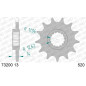 Pignon acier AFAM 13 dents, pas 520 pour KTM GS 125 de 1979